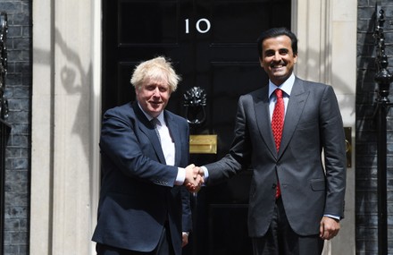 Emir of Qatar visits Britain, London, United Kingdom - 24 May 2022