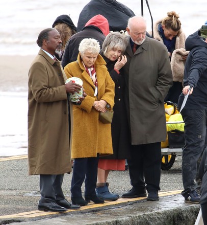 Exclusive - Julie Walters And Sue Johnston Filming Scenes For New Channel Four Drama 'Truelove' TV show, Burnham-on-Sea, Somerset, UK - 23 May 2022