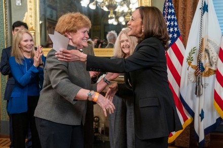 US Vice President Kamala Harris swears in Deborah Lipstadt to be Special Envoy to Combat Anti-Semitism, Washington, USA - 12 Jan 2019