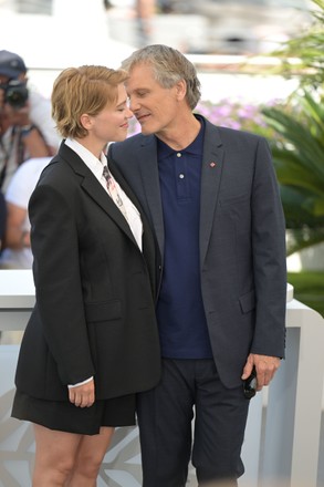 Lea Seydoux, Kristen Stewart, Nadia Litz, Denise Capezza & Lihi Kornows at  the 'Crimes of The Future' 75th Cannes Film Festival Photocall