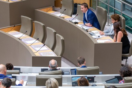 Politics Plenary Session Flemish Parliament, Brussels, Belgium - 25 May 2022