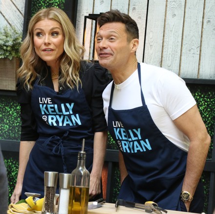 Kelly Ripa Ryan Seacrest Live Kelly Editorial Stock Photo - Stock Image
