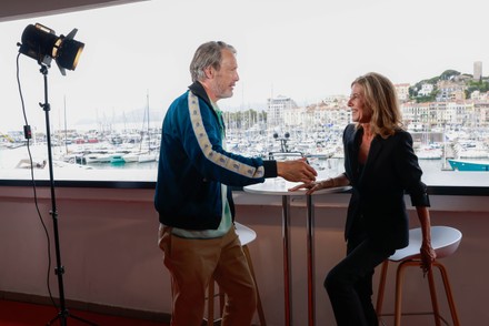 Claire Chazal interviews Mads Mikkelsen, 75th Cannes Film Festival, France - 25 May 2022