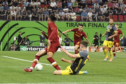 Soccer: UEFA Conference League 2021  2022 : Roma 1-0 Feyenoord, Tirana, Albania - 25 May 2022
