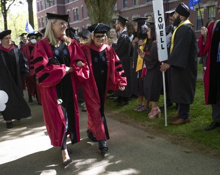 New Zealand Prime Minister Jacinda Ardern attends the commencement ceremonies at Harvard University, Cambridge, USA - 26 May 2022