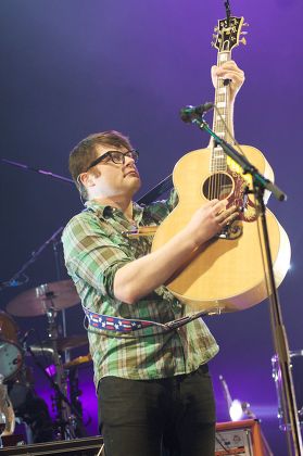 The Decemberists in concert at the Hammersmith Apollo, London, Britain - 16 Mar 2011