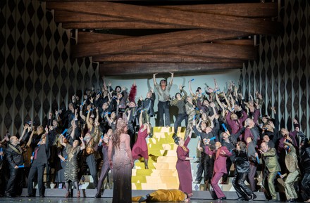 Samson et Dalila. Opera performed at the Royal Opera House London, UK - 24 May 2022