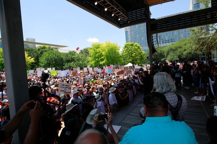 Protestors Condemn NRA Gun Convention In Texas Mere Days After Uvalde Shooting, Houston, United States - 27 May 2022