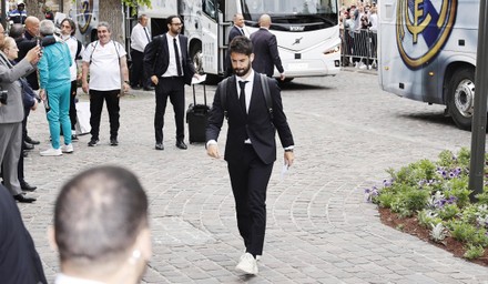 Real Madrid arriving at hotel, Paris, France 26 May 2022