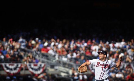 Atlanta Braves Outfielder Marcell Ozuna Watches Editorial Stock Photo -  Stock Image