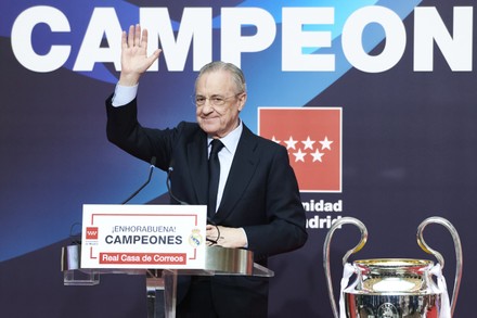 Real Madrid celebration, Spain - 29 May 2022