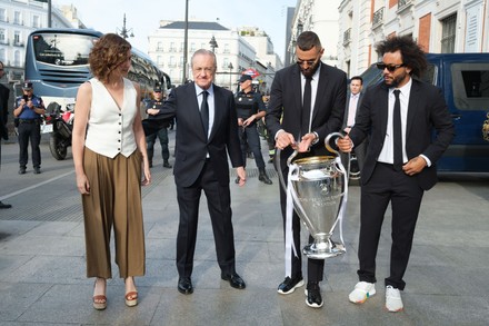 Reception of the Community of Madrid to Real Madrid Players, Madrid, Spain - 29 May 2022