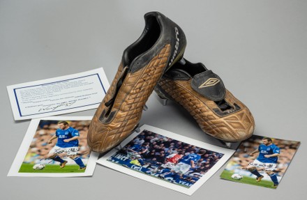Wayne Rooney boots sell for £10540, Graham Budd Auctions, UK - 16 May 2022