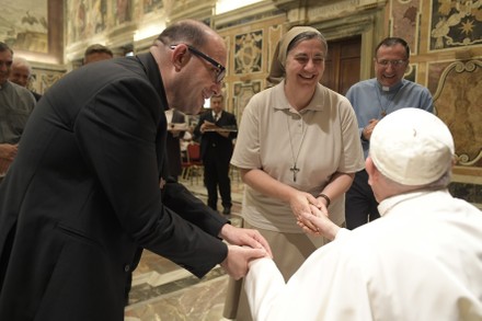 Pope Francis receives in audience, The Vatican, Rome, Italy - 30 May 2022