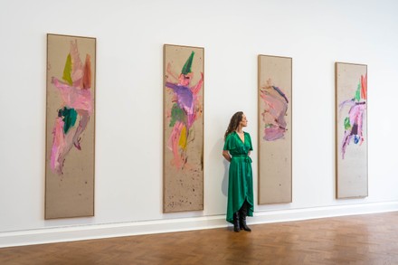 Martha Jungwirth solo exhibition at Thaddaeus Ropac gallery, London, UK - 31 May 2022