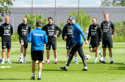 Denmark's national soccer team training session in Elsinore - 31 May 2022