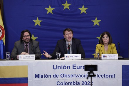 International observation mission offered a balance on the presidental elections, Bogota, Colombia - 31 May 2022