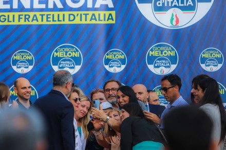 The leader of Fratelli d'Italia Giorgia Meloni, Palermo, Italy - 01 Jun 2022