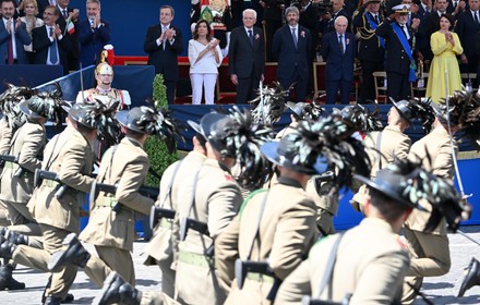 Italy's Republic Day celebrations in Rome - 02 Jun 2022
