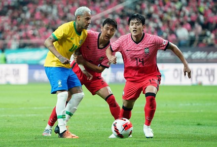 South Korea v Brazil, international friendly football match, football, Seoul World Cub Stadium, Seoul, South Korea - 02 Jun 2022