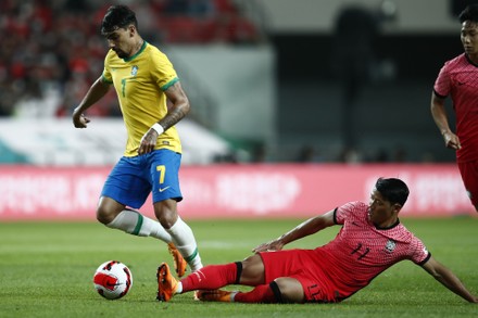 South Korea vs Brazil, Seoul - 02 Jun 2022