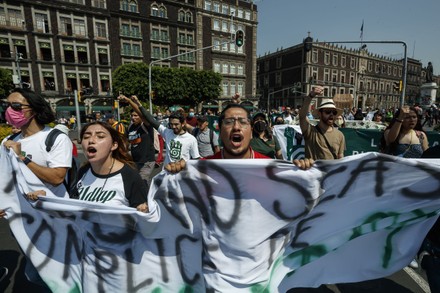 Mexican students march against 'imposition' of the Government on university, Mexico City - 04 Jun 2022