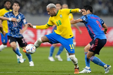 International friendly soccer match between Japan and Brazil, Tokyo - 06 Jun 2022
