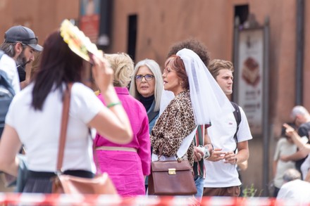 'Book Club 2: The Next Chapter' on set filming, Rome, Italy
 - 06 Jun 2022