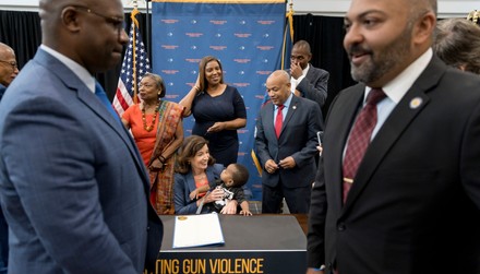 New York Governor Signs New Gun Safety Legislation, USA - 06 Jun 2022