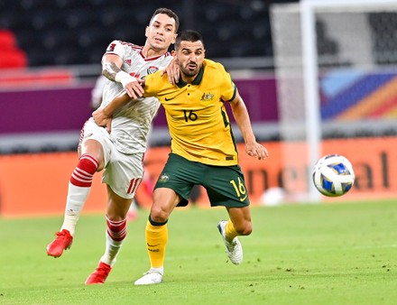United Arab Emirates vs Australia, Al Rayyan, Qatar - 07 Jun 2022