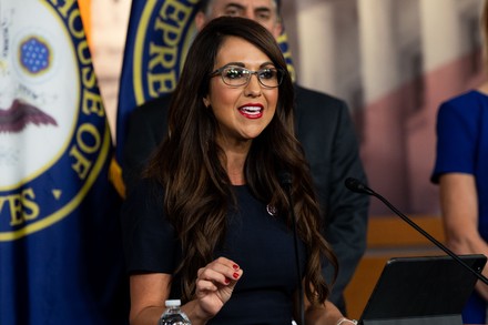 Us Representative Lauren Boebert Rco Speaks Editorial Stock Photo ...