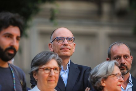 Enrico Letta in Palermo for the administrative elections, Italy - 08 Jun 2022