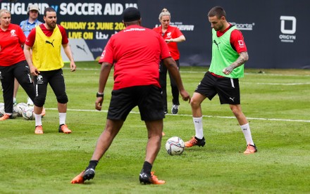 Soccer Aid for Unicef 2022, Training, Football, Champneys Tring, Hertfordshire, UK - 10 Jun 2022