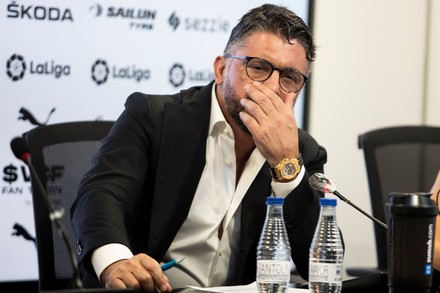Gennaro Gattuso Has Been Presented At  Press Conference As  New Coach Of Valencia CF, Spain - 09 Jun 2022