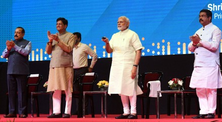 Prime Minister Narendra Modi Inaugurates Biotech Startup Expo-2022, New Delhi, Delhi, India - 09 Jun 2022