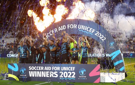 England XI v World XI, Soccer Aid for Unicef 2022, Football, London Stadium, London, UK - 12 Jun 2022