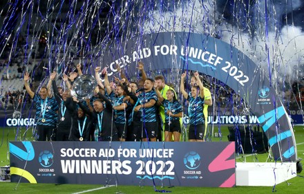 England XI v World XI, Soccer Aid for Unicef 2022, Football, London Stadium, London, UK - 12 Jun 2022