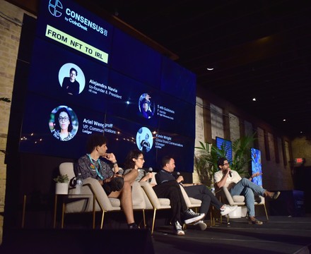 FROM NFT TO IRL, Consensus 2022 by CoinDesk, NFT Gallery, Austin, Texas, USA - 10 Jun 2022