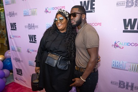 Da Brat Talking Her Wife Judy Editorial Stock Photo - Stock Image