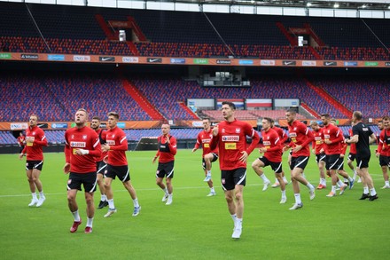 Polish national soccer team training session, Rotterdam, Netherlands - 10 Jun 2022