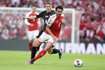 Denmark vs Croatia, Copenhagen - 10 Jun 2022