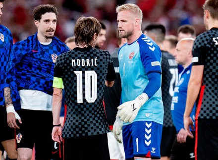 Denmark vs Croatia, Copenhagen - 10 Jun 2022