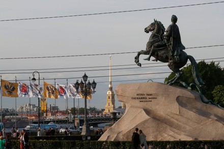 350th birth anniversary of Peter the Great in St. Petersburg, St Petersburg, Russian Federation - 10 Jun 2022