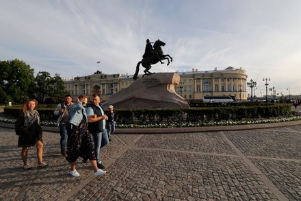 350th birth anniversary of Peter the Great in St. Petersburg, St Petersburg, Russian Federation - 10 Jun 2022