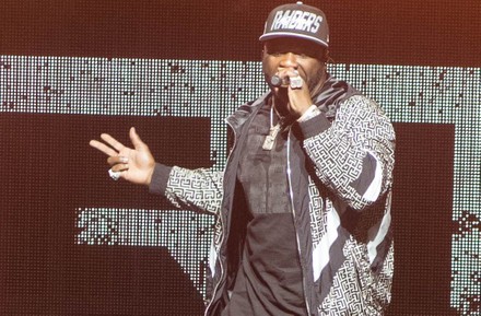 50 Cent in concert at OVO Arena Wembley, London, UK - 10 Jun 2022