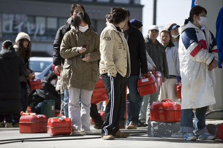 Residents Line Hours Fill Their Tanks Editorial Stock Photo - Stock ...