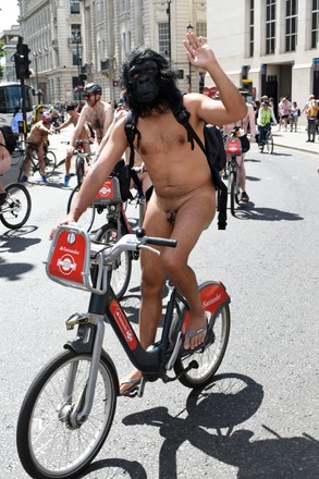 Participants World Naked Bike Ride Arrives Redaktionelles Stockfoto Stockbild Shutterstock