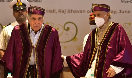 Industrialist Ratan Tata Awarded Honorary Doctorate By Maharashtra's HSNC University, Mumbai, India - 11 Jun 2022