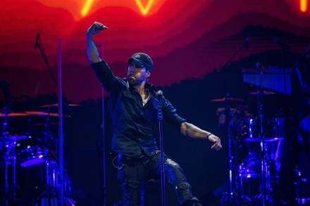 Spanish singer Enrique Iglesias performs in Budapest, Hungary - 12 Jun 2022