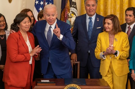 US President Joe Biden Signs H.R. 3525 at the White House, Washington, USA - 13 Jun 2022